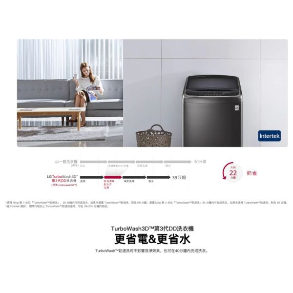 【聊聊再折】LG TurboWash3D™ 蒸氣直立式直驅變頻洗衣機 (極窄版)｜12公斤 (不鏽鋼銀) WT-SD129HVG LG洗衣機, TurboWash3D™ 蒸氣直立式直驅變頻洗衣機 (極窄版)｜12公斤 (不鏽鋼銀) ,WT-SD129HVG