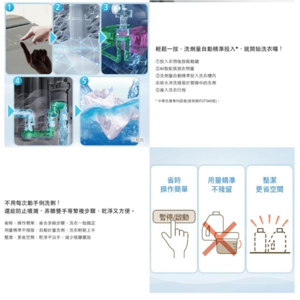 【聊聊再折】Panasonic 國際牌 15公斤IOT智慧家電雙科技溫水洗淨變頻洗衣機-不鏽鋼 NA-V150NMS-S Panasonic 國際牌 15公斤IOT智慧家電雙科技溫水洗淨變頻洗衣機-不鏽鋼 NA-V150NMS-S