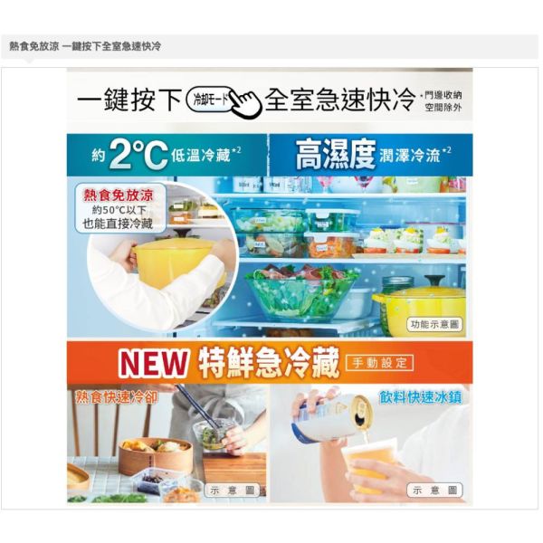【聊聊再折】日立 HITACHI 一級能效日製變頻五門冰箱 475L (RHS49NJ-SW消光白) 日立冰箱, HITACHI 一級能效日製變頻五門冰箱 475L ,RHS49NJ-SW消光白