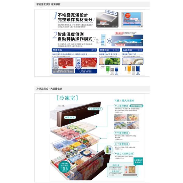 【聊聊再折】日立 HITACHI 一級能效日製變頻六門冰箱 537L (RHW540RJ-X鏡) 日立冰箱, HITACHI 一級能效日製變頻六門冰箱 537L ,RHW540RJ-X鏡