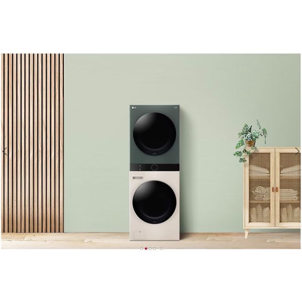 【聊聊再折】LG WashTower™ AI智控洗乾衣機 Objet Collection®｜ 洗衣19公斤+乾衣16公斤 WD-S1916JGB LG WashTower,™ AI智控洗乾衣機 Objet Collection®｜ 洗衣19公斤+乾衣16公斤 ,WD-S1916JGB