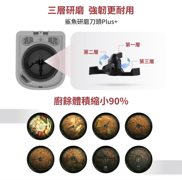 豪順4.2L儲存智能廚餘機 JP-1000 豪順4.2L儲存智能廚餘機 JP-1000