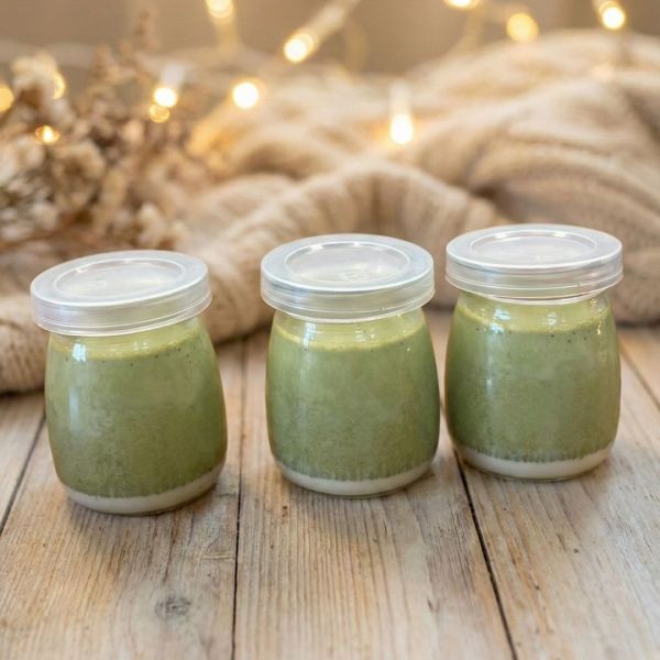 聖誕節限定布丁禮盒(3入) 靜岡抹茶布丁, 抹茶布丁, 正經人, 靜岡小柳津抹茶, 法芙娜白巧克力, 高大鮮乳, 雙層布丁, 高雄甜點, 宅配美食, 伴手禮推薦, 手作甜點, 辦公室下午茶, 團購美食, 蛋奶素甜點, 布丁禮盒