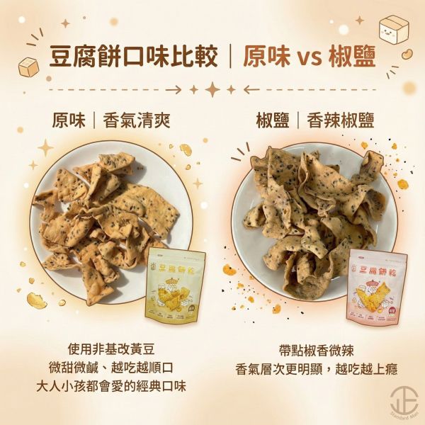 正經人無添加豆腐餅乾(原味) 豆腐餅乾、原味餅乾、正經人、非基改黃豆、健康點心、無添加餅乾、芝麻餅乾、台灣製零食、下午茶餅乾、小孩餅乾推薦、追劇零食、拜拜點心