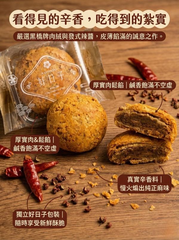 新年限定 拾味禮盒(肉鬆餅) 2026 春節禮盒、2026 過年送禮、馬年禮盒推薦、春節早鳥優惠