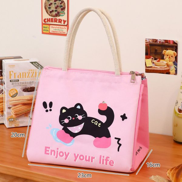 可愛動物手提餐袋 