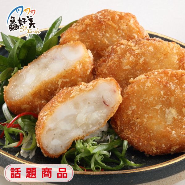 澎湖明興_花枝排600g±15％(12片入)/盒 澎湖,明興,花枝,氣炸,圍爐,過年,簡單料理,全台宅配到府,健康營養美味吃得安心,最優質的生鮮產品,認證安心好食材,料理食譜