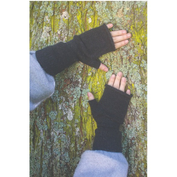 深灰100%紐西蘭羊駝毛袖套露指手套 保暖手套,袖套,羊毛手套,露指手套