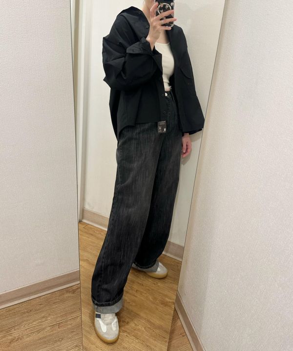 俏皮口袋挺版襯衫 造型襯衫