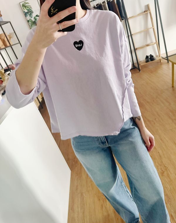 愛心水洗棉Ｔ 水洗棉Ｔ