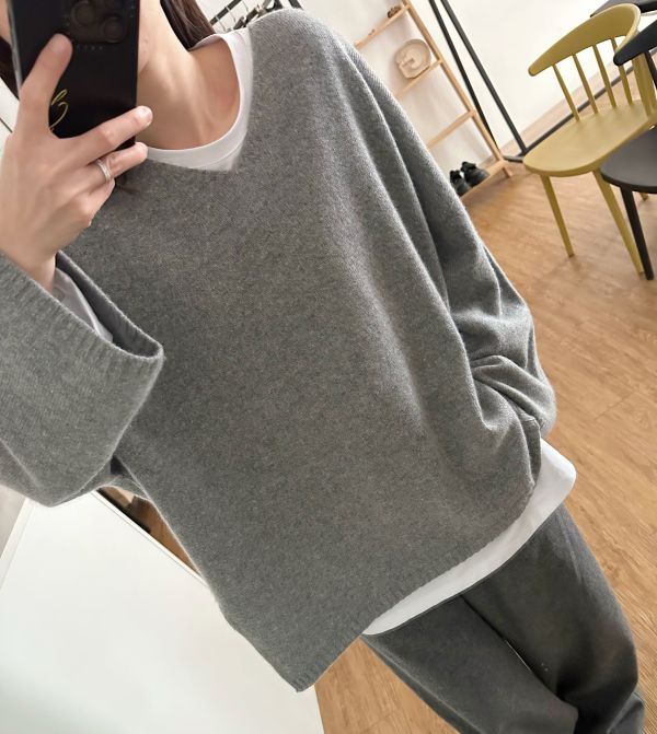 寬身羊毛衫 寬身羊毛衫