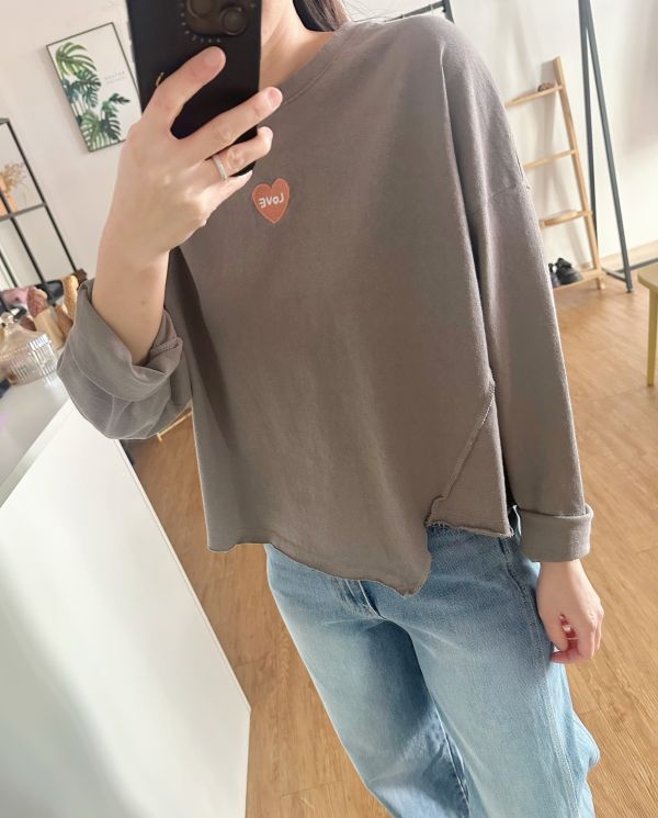 愛心水洗棉Ｔ 水洗棉Ｔ