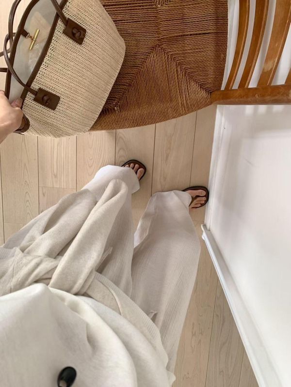 涼爽麻紗褲 麻紗涼褲
