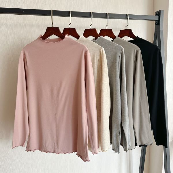 捲邊內薄刷毛Ｔ 內刷毛棉Ｔ