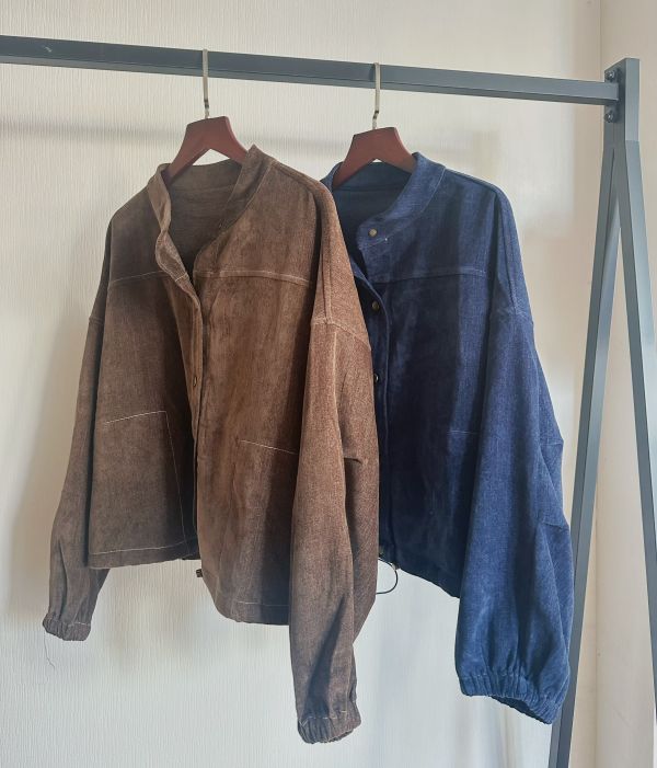 絨面造型外套 絨面外套