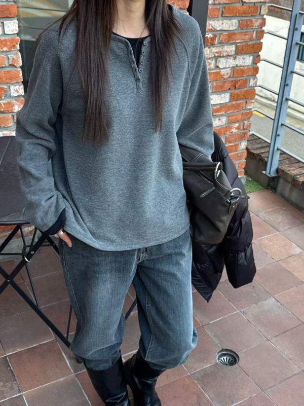 開釦磨毛Ｔ 磨毛Ｔ