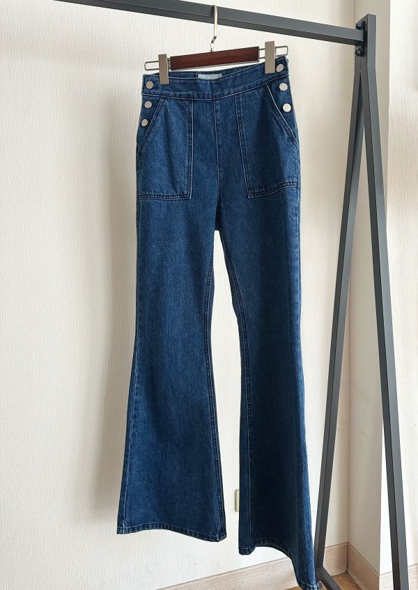 落地喇叭褲 喇叭褲