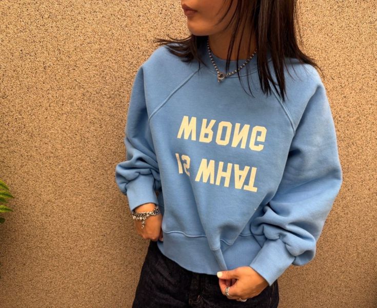 重磅寬下襬衛衣 重磅衛衣