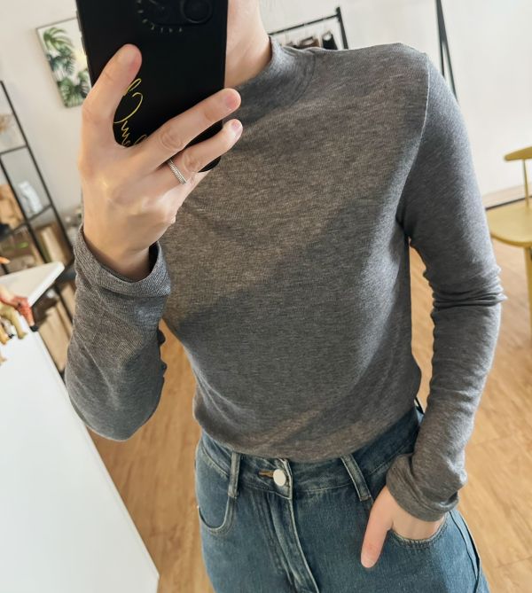 細針織立領Ｔ 立領Ｔ