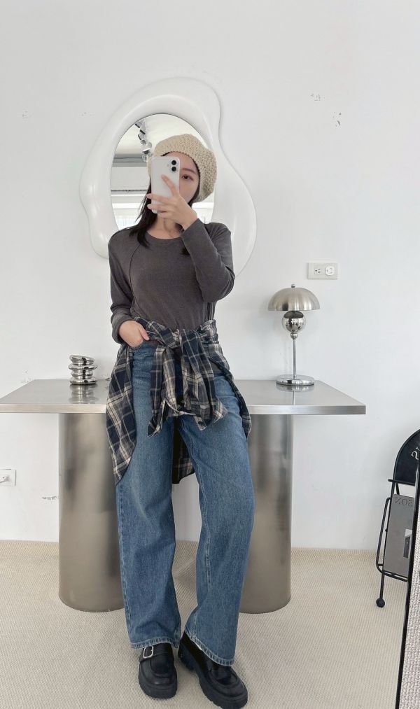 菱格紋德絨棉Ｔ 德絨棉Ｔ