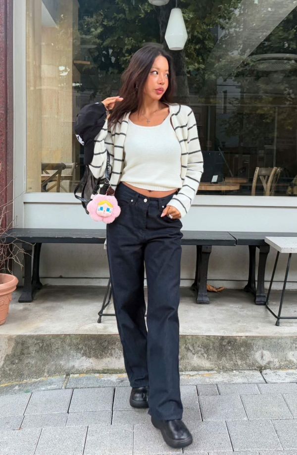 原色丹寧直筒牛仔 原色丹寧牛仔