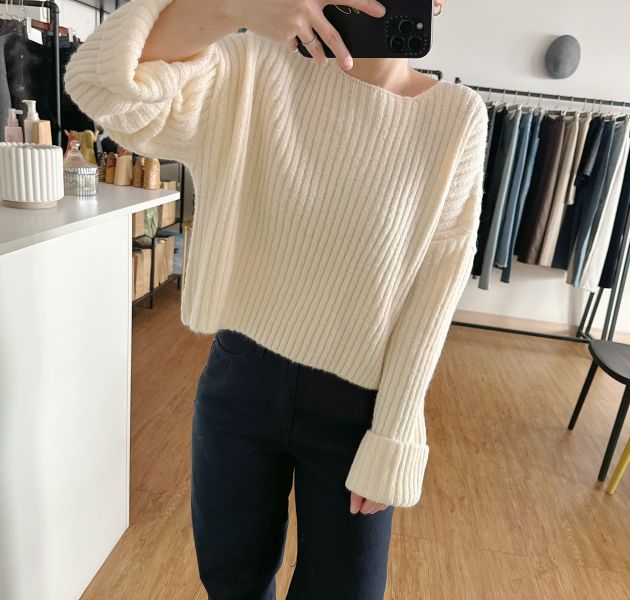 大坑紋鉤針上衣 鉤針上衣