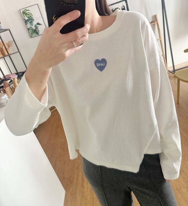 愛心水洗棉Ｔ 水洗棉Ｔ