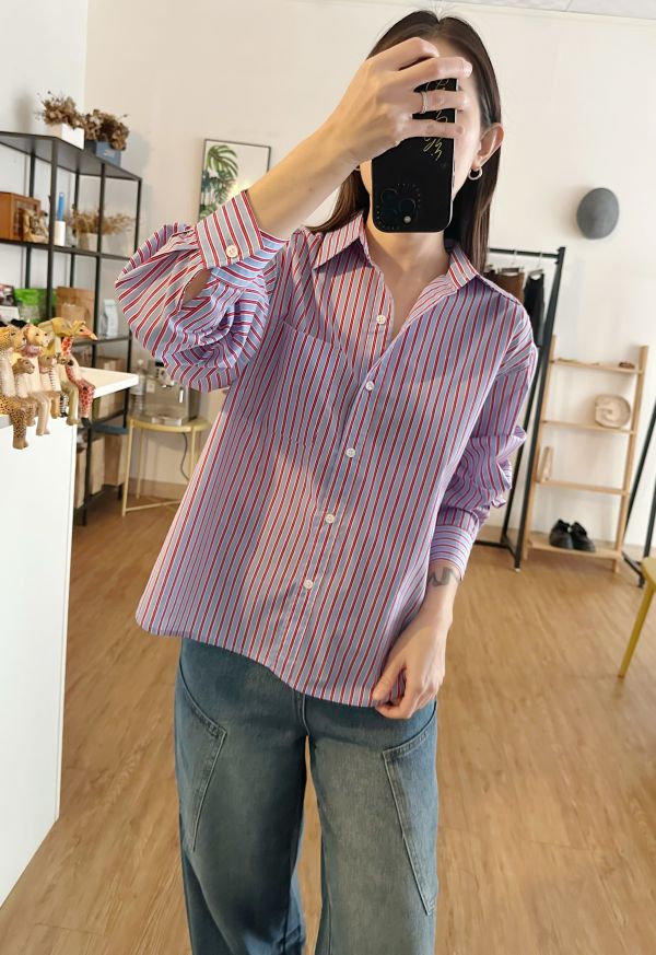 直條紋襯衫 條紋襯衫