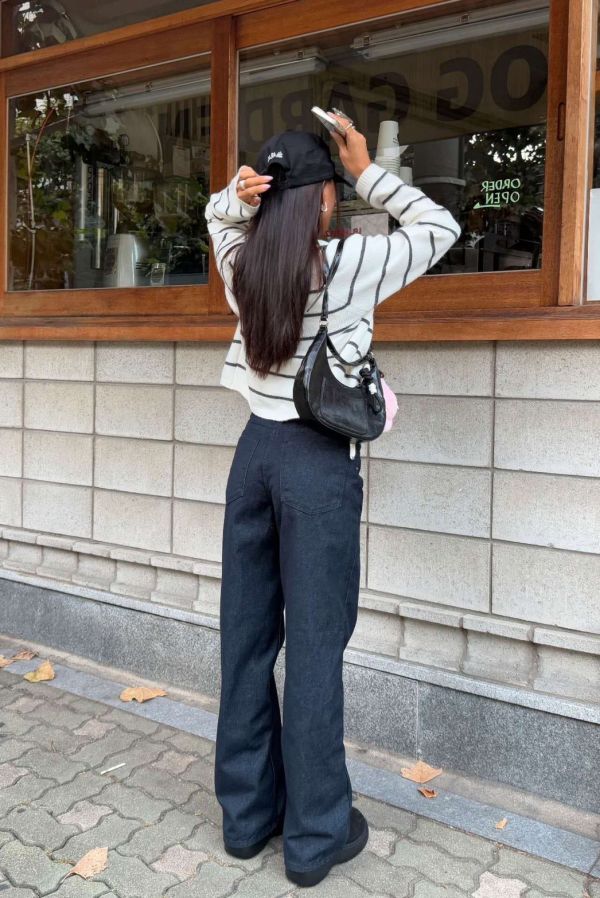 原色丹寧直筒牛仔 原色丹寧牛仔