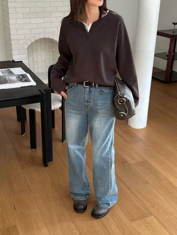 開釦磨毛Ｔ 磨毛Ｔ