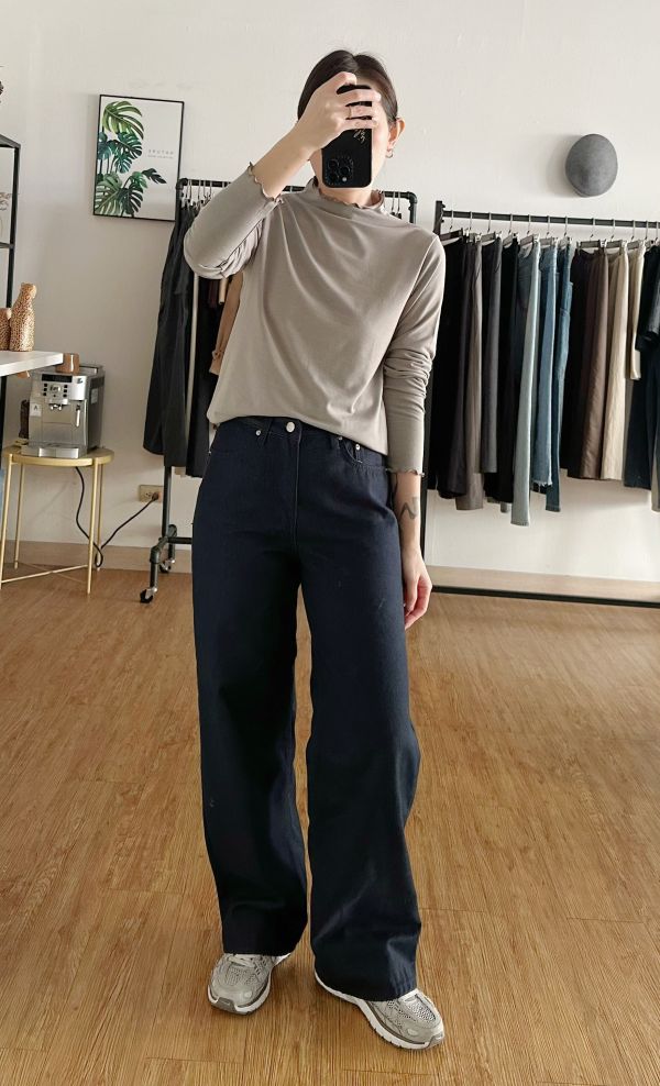 捲邊內薄刷毛Ｔ 內刷毛棉Ｔ