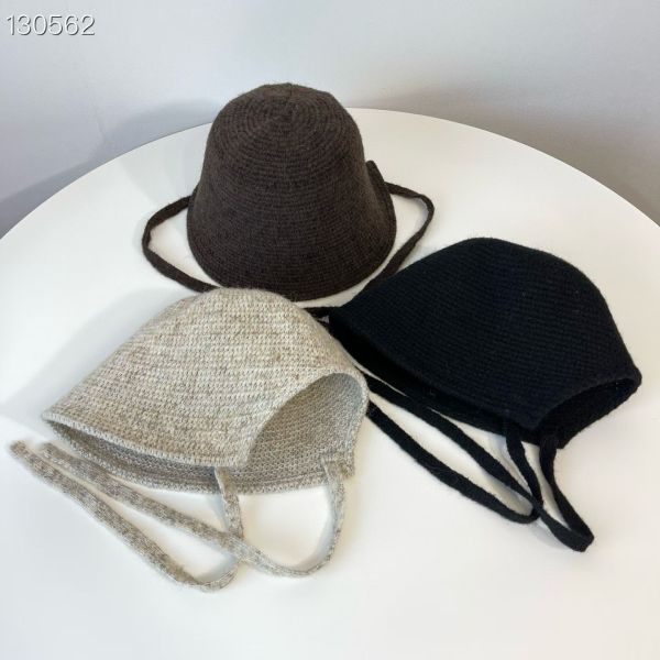 羊毛綁帶帽 羊毛帽