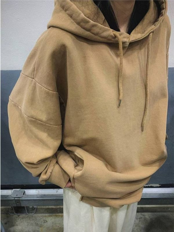 寬身長版帽Ｔ 長版帽Ｔ