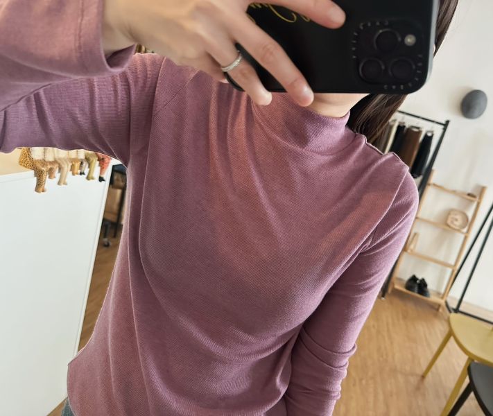 細針織立領Ｔ 立領Ｔ