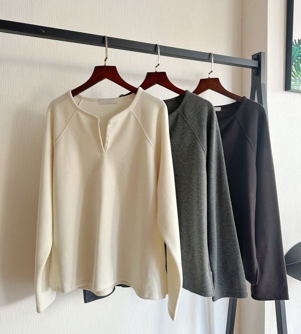 開釦磨毛Ｔ 磨毛Ｔ