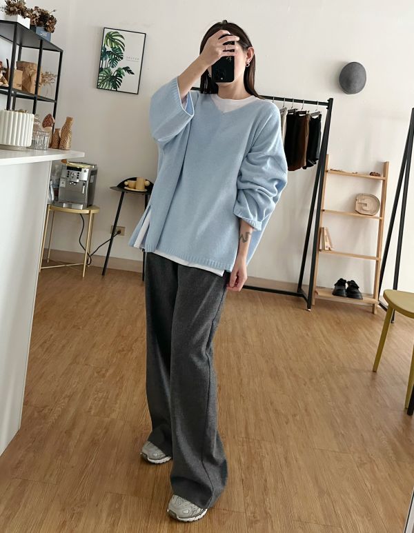 寬身羊毛衫 寬身羊毛衫