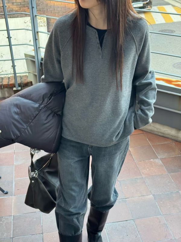 開釦磨毛Ｔ 磨毛Ｔ