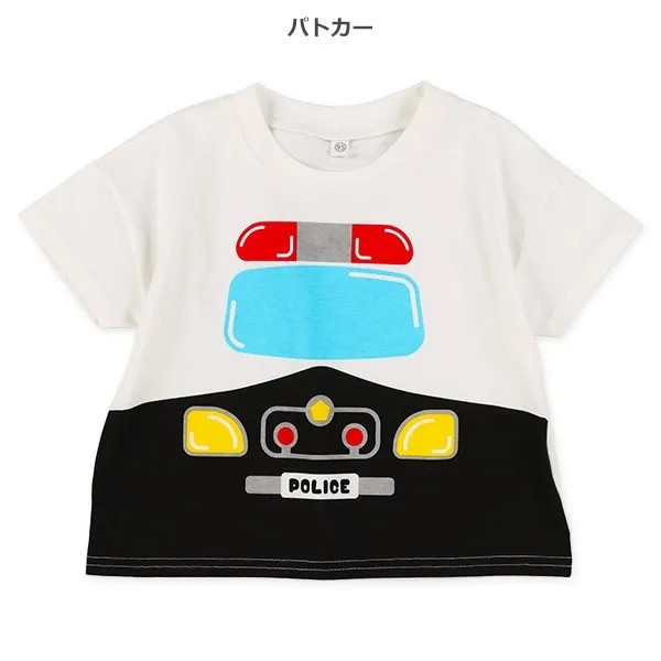 日本西松屋 80/90/95cm 警車上衣 