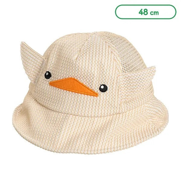 日本西松屋 鴨鴨網眼帽（48cm） 