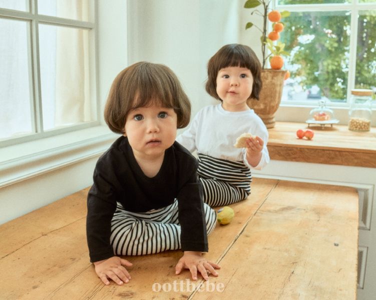 【正韓oottbebe】柔軟內搭長褲 正韓童裝 oottbebe