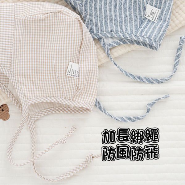 寶寶加寬帽簷遮陽帽 