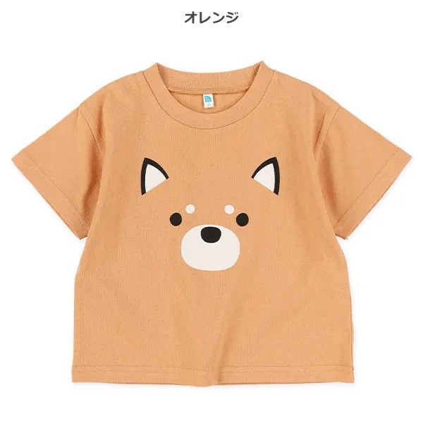 日本西松屋 80/90/95cm 動物短袖上衣 
