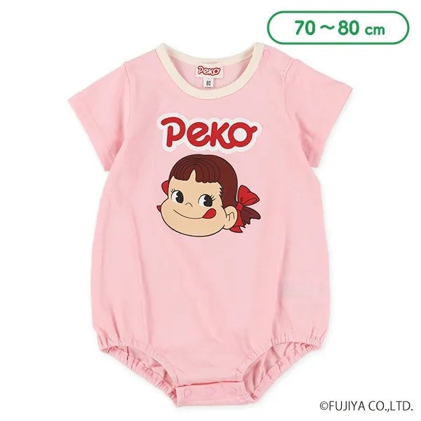 日本短袖包屁衣（PEKO不二家） 