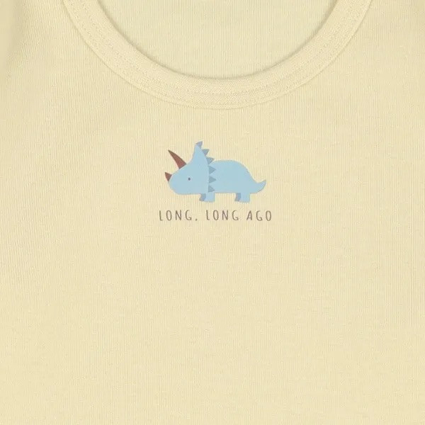 日本70-90cm長袖包屁衣三件組（恐龍三兄弟） 