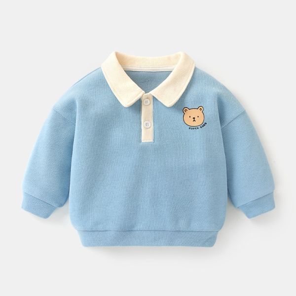 翻領撞色上衣（4款可選） 