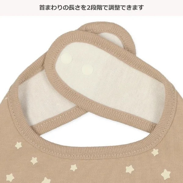 日本圍兜兜4 件組（熊熊與小星星） 圍兜兜 日本圍兜兜 ASOBO KIDS 樂遊童裝