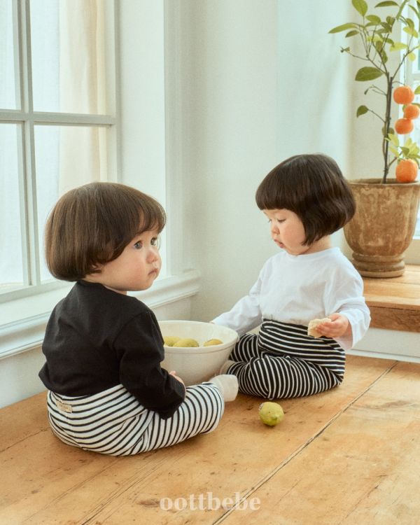 【正韓oottbebe】柔軟內搭長褲 正韓童裝 oottbebe