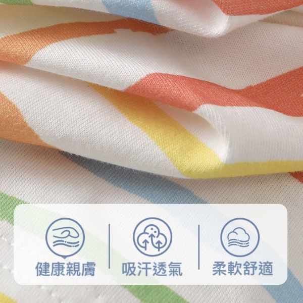 藍色條紋泰迪熊上衣 