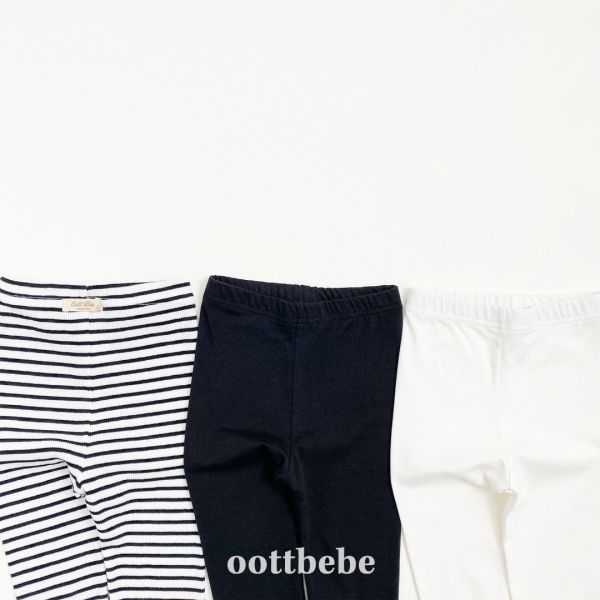 【正韓oottbebe】柔軟內搭長褲 正韓童裝 oottbebe