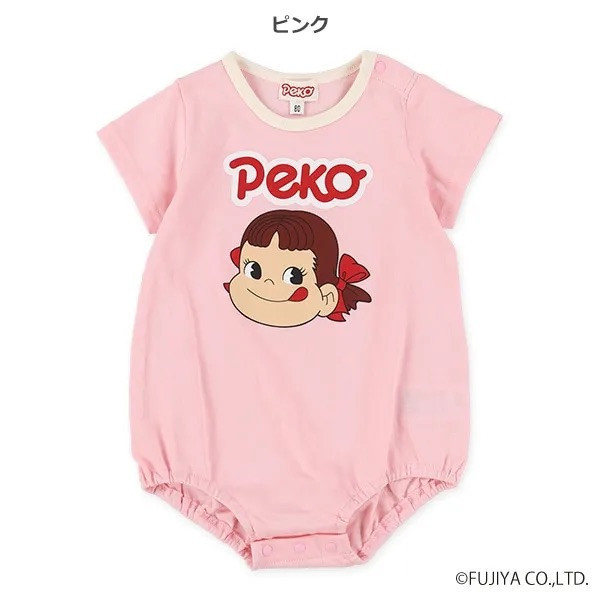日本短袖包屁衣（PEKO不二家） 